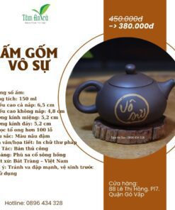 ẤM TRÀ GỐM ĐỘC ẨM – VÔ SỰ