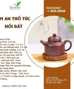 Ấm Trà An Thổ Túc Nồi Đất - 155ml